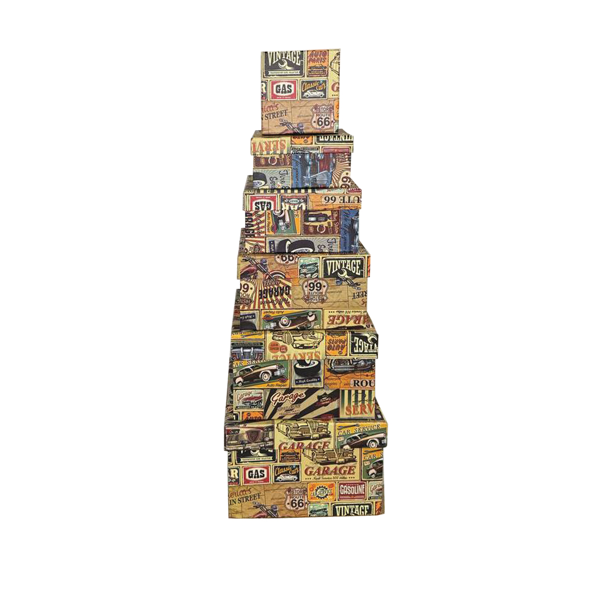 جعبه کادو مربع 6 تکه 446